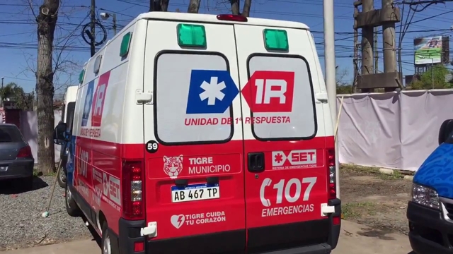 Ambulance in Argentina