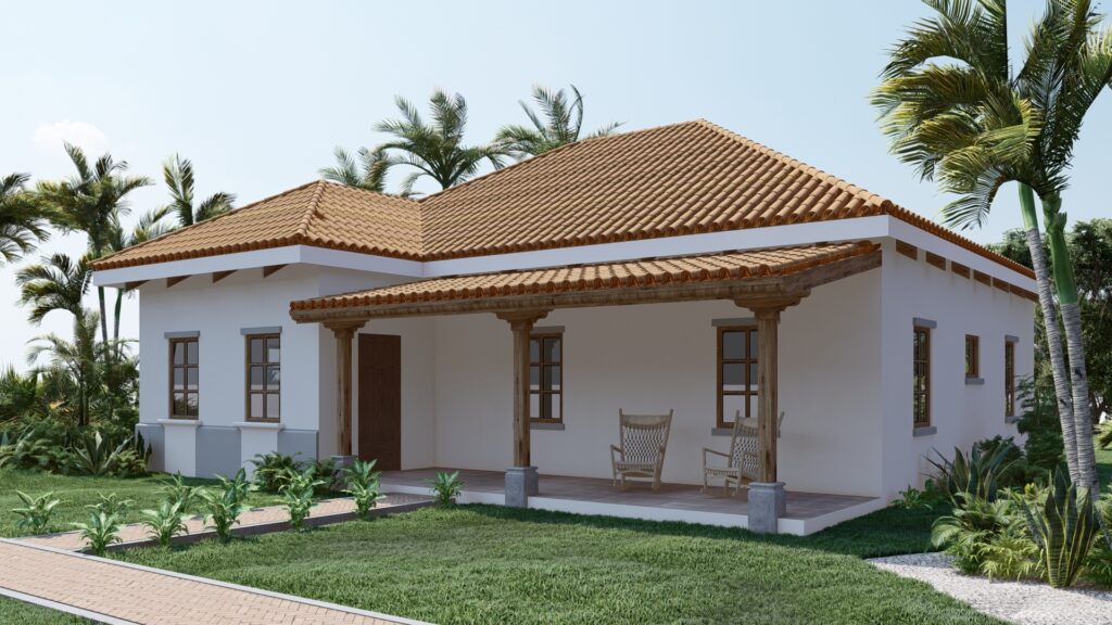 Coral Model in San Diego Viejo Community in Nicaragua
